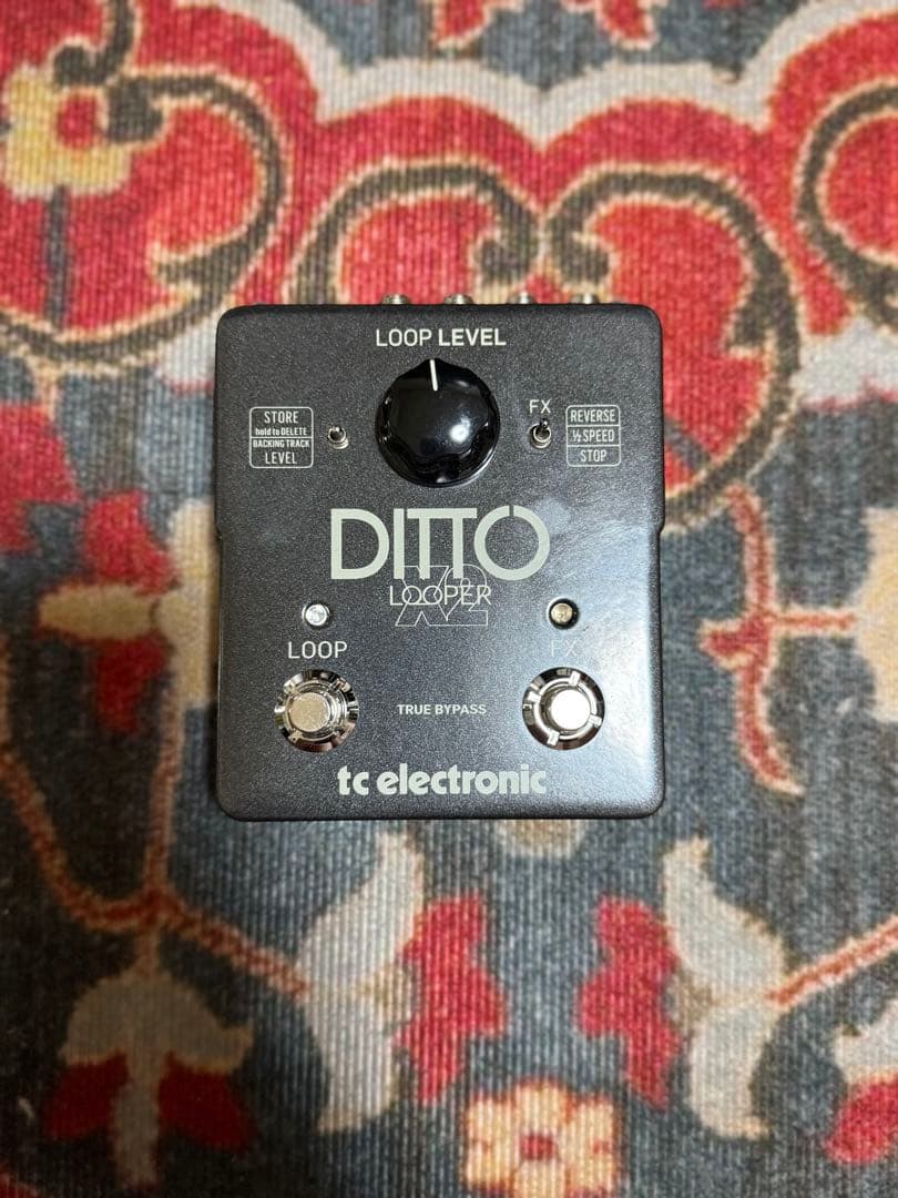 ギター tc electronic DITTO X2 LOOPER TC Electronic DITTO JAM X2 LOOPER レビュー。周りのテンポに自動同期