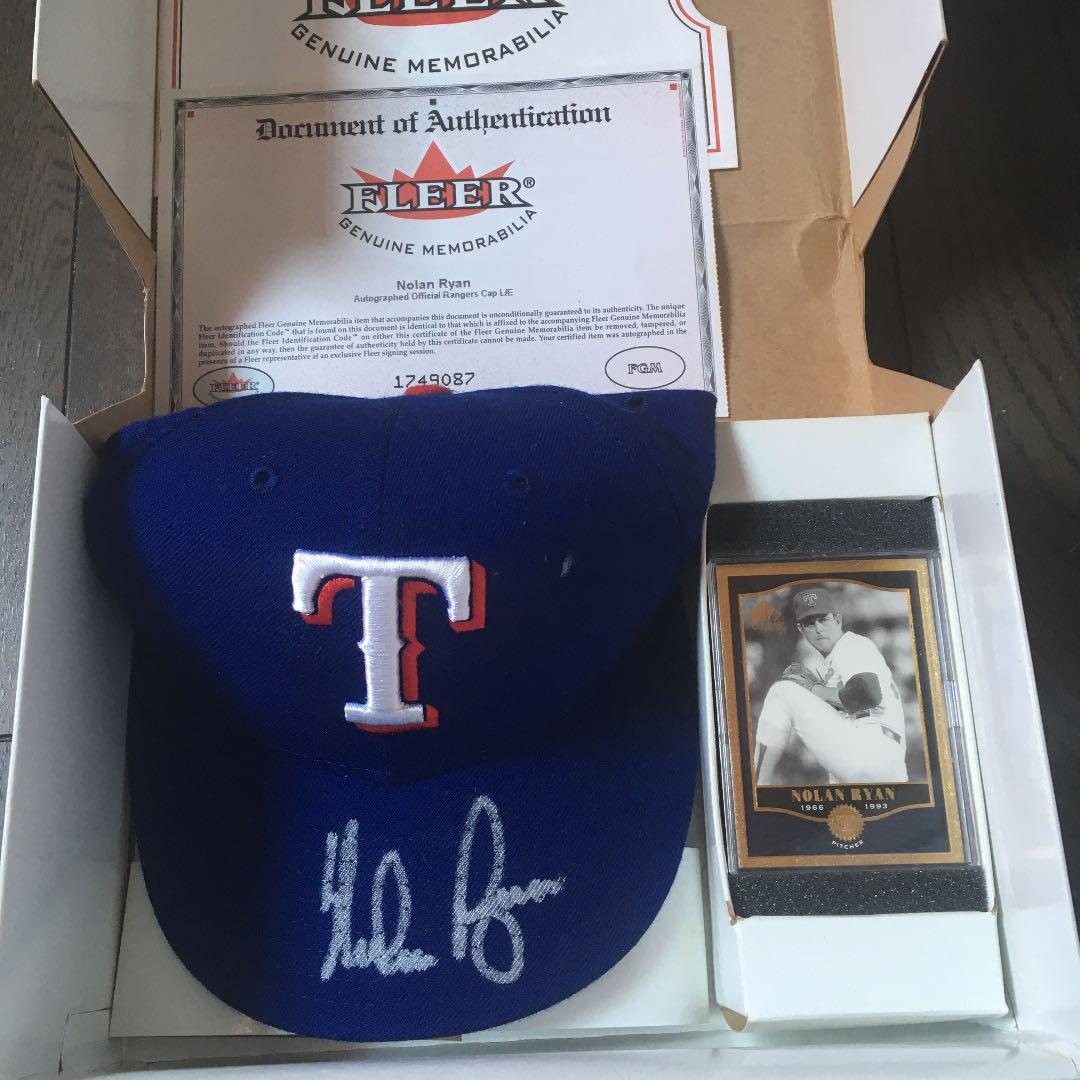 \"お値下げしました\"ノーランライアンのサインキャップです。 1990年 Donruss ノーラン・ライアンのエラーカード？ : r/baseballcards