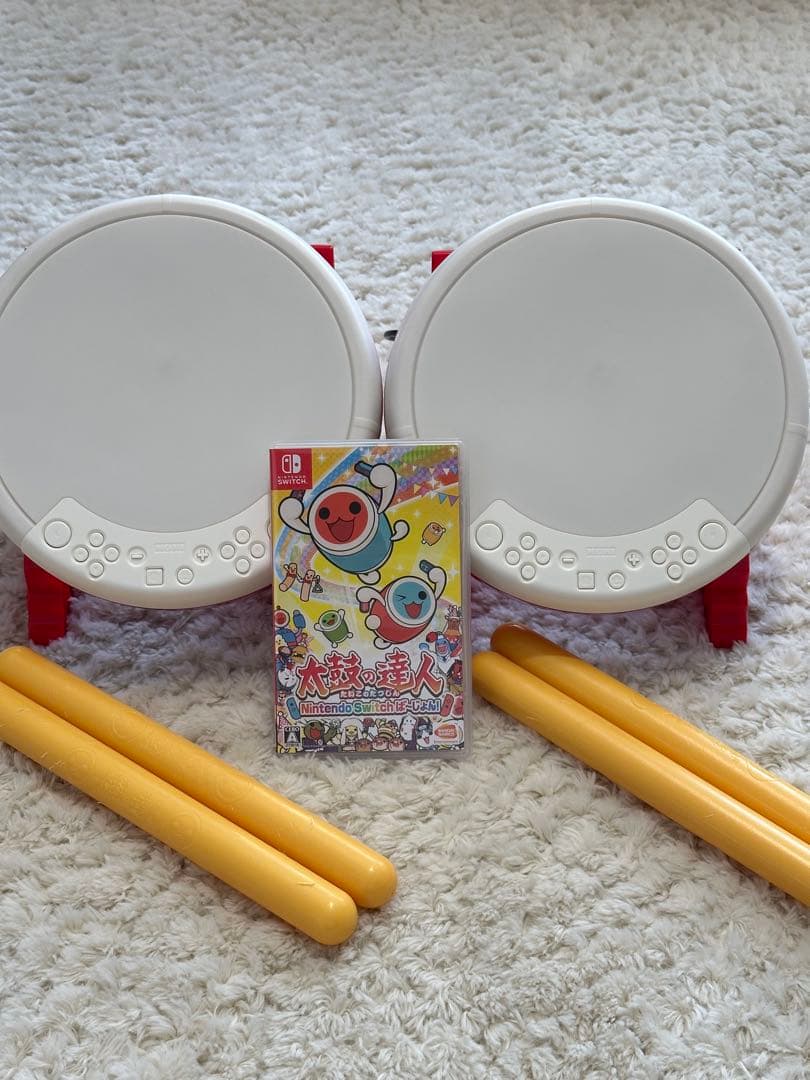 Nintendo Switch 太鼓の達人 ソフト 1つ 太鼓とバチ 2セット 楽天市場】【セット】 太鼓の達人 ドンダフルフェスティバル