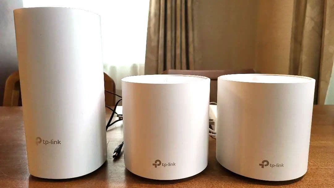 TP-Link 無線LANルーター 3台セット TP-Link WiFi 無線LANルーター メッシュWiFiシステム AC1900規格 Deco