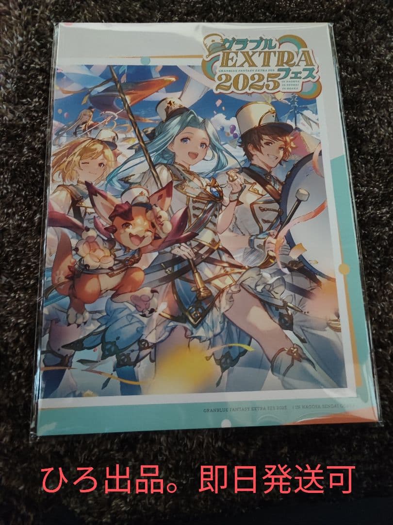新品/未開封/未使用品 グラブルEXTRAフェス2025 パンフレット CyStore グラブルEXTRAフェス2025 特設ページ
