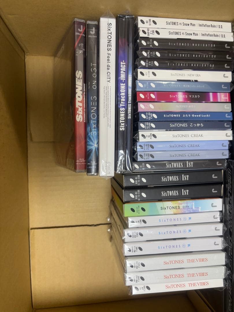 SixTONES CD・DVDまとめ売り　シングル　アルバム　円盤 SixTONES シングル アルバム CD DVD まとめ売り - メルカリ