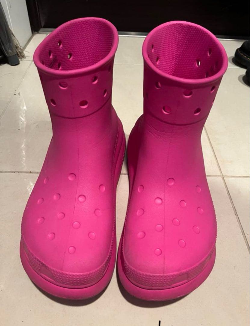 crocs ピンク クラッシュブーツ 楽天市場】クロックス crocs【メンズ レディース ブーツ】Crush Boot
