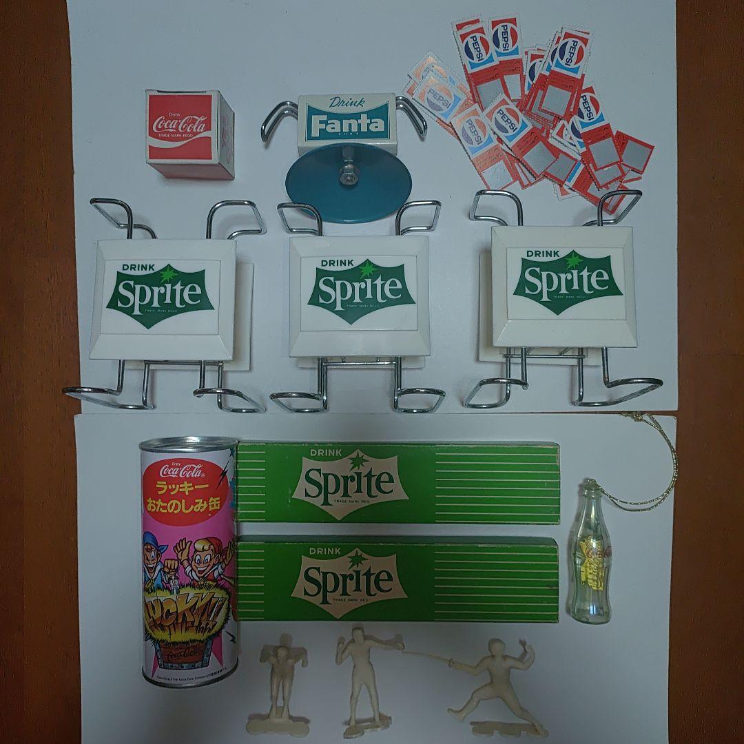 コカ・コーラ　スプライト Fanta　昭和レトロ 当時物 コカコーラ ファンタ スプライト 昭和レトロ 空き瓶 ヨゴレあり