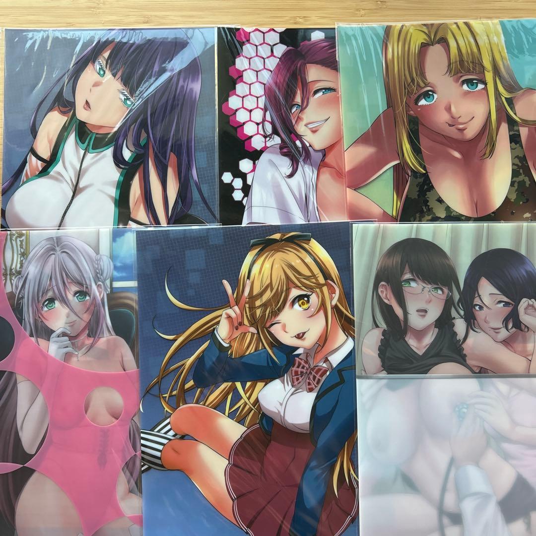 終末のハーレム　特典クリアファイルセット 終末のハーレム クリアファイル5枚セット - Tokyo Otaku Mode