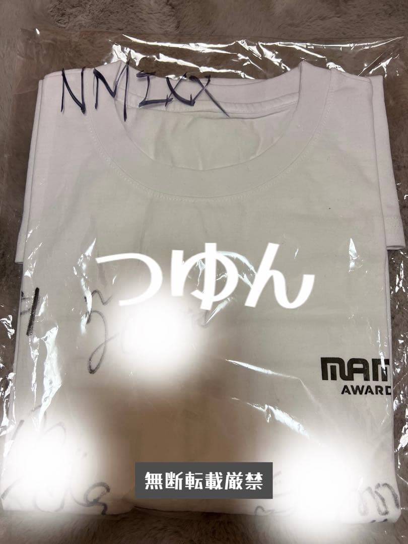 NMIXX　直筆サイン入り　Tシャツ 通販限定】選手直筆サイン入り！MONDAY MAGIC RISING SUN SEASON ロゴT