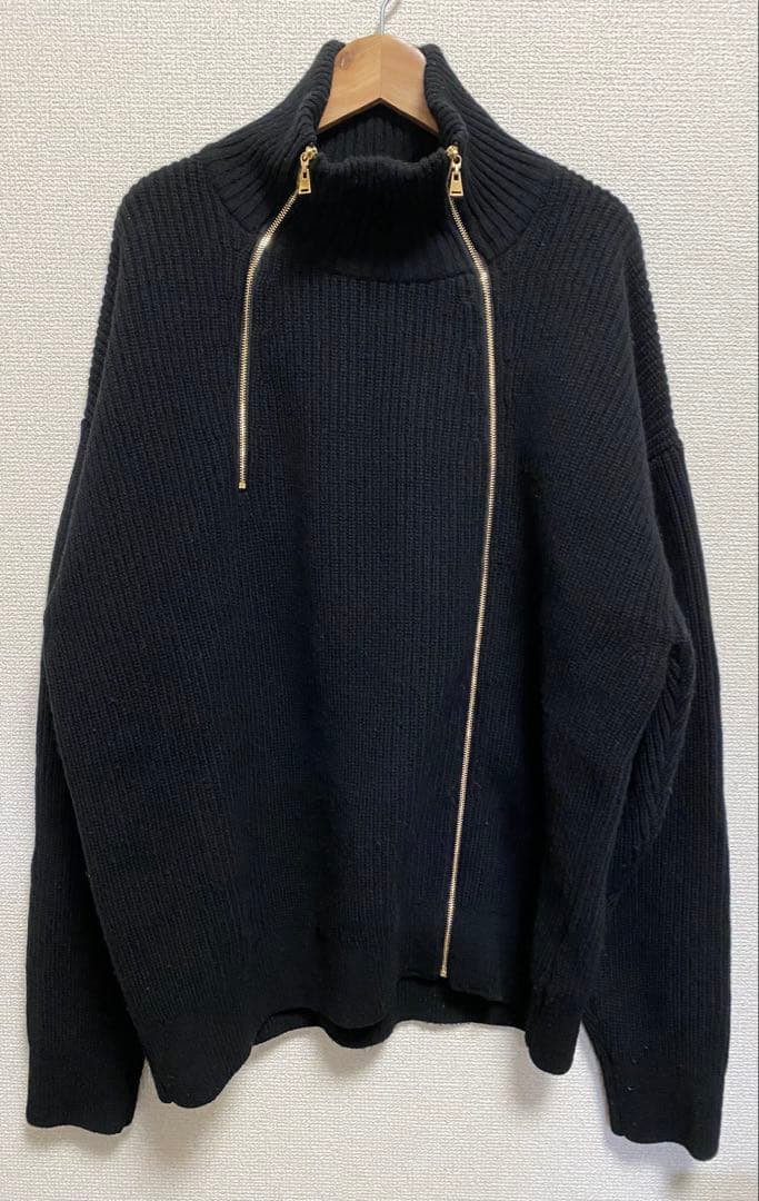 トップス CULLNI Double Zip High Neck Knit CULLNI Double Zip High Neck Knit - m-market