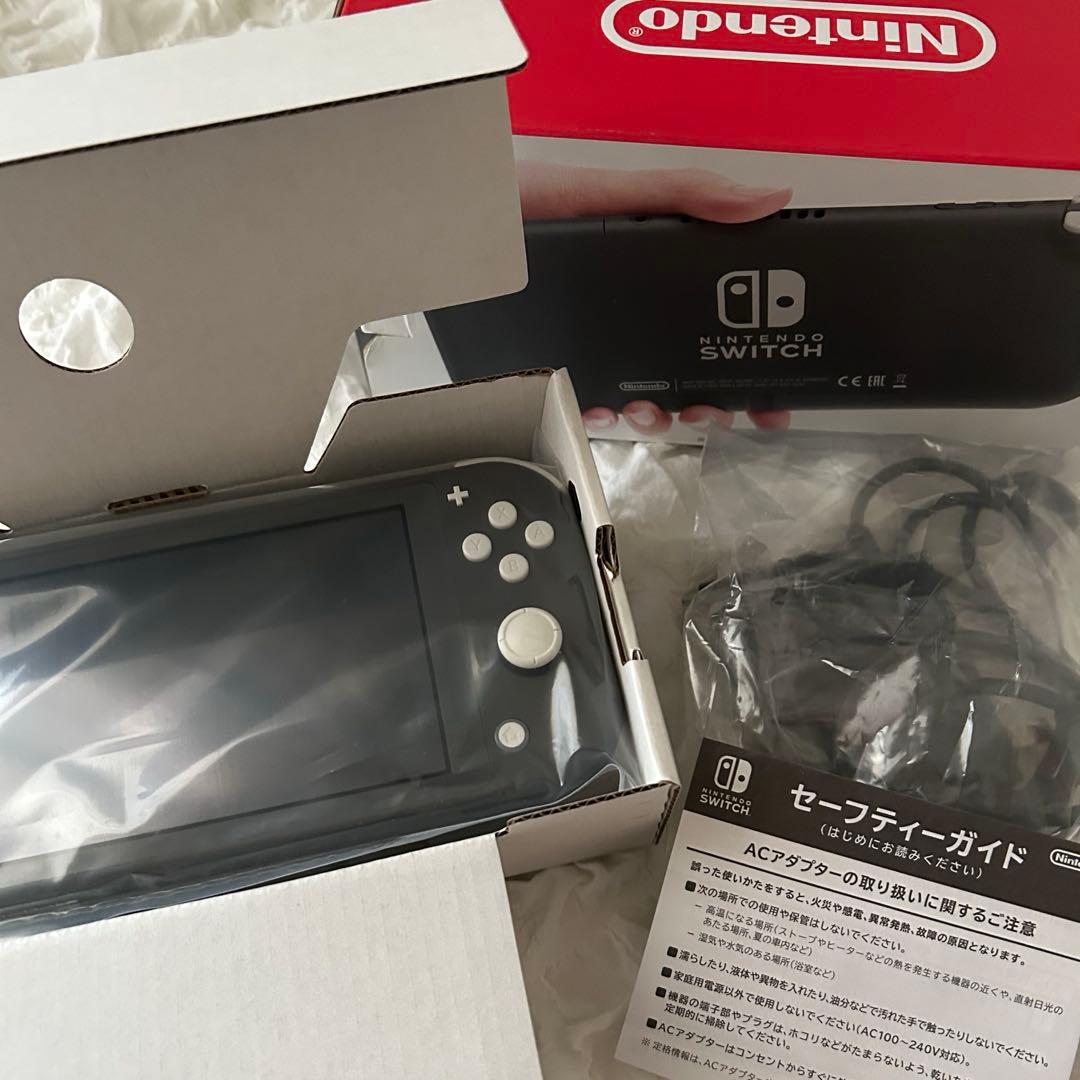 Nintendo Switch Lite グレー 本体 付属品全て有 Amazon.co.jp: Nintendo Switch Lite グレー : ゲーム