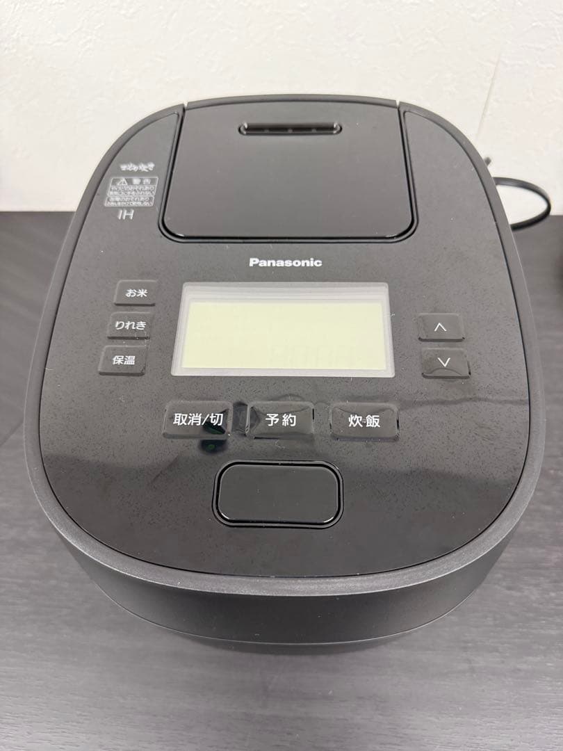 ★2〜3度使用★パナソニックIH炊飯器5.5合SR-N510D-K 可変圧力IHジャー炊飯器 ホワイト SR-N510D-W [5.5合 /圧力IH