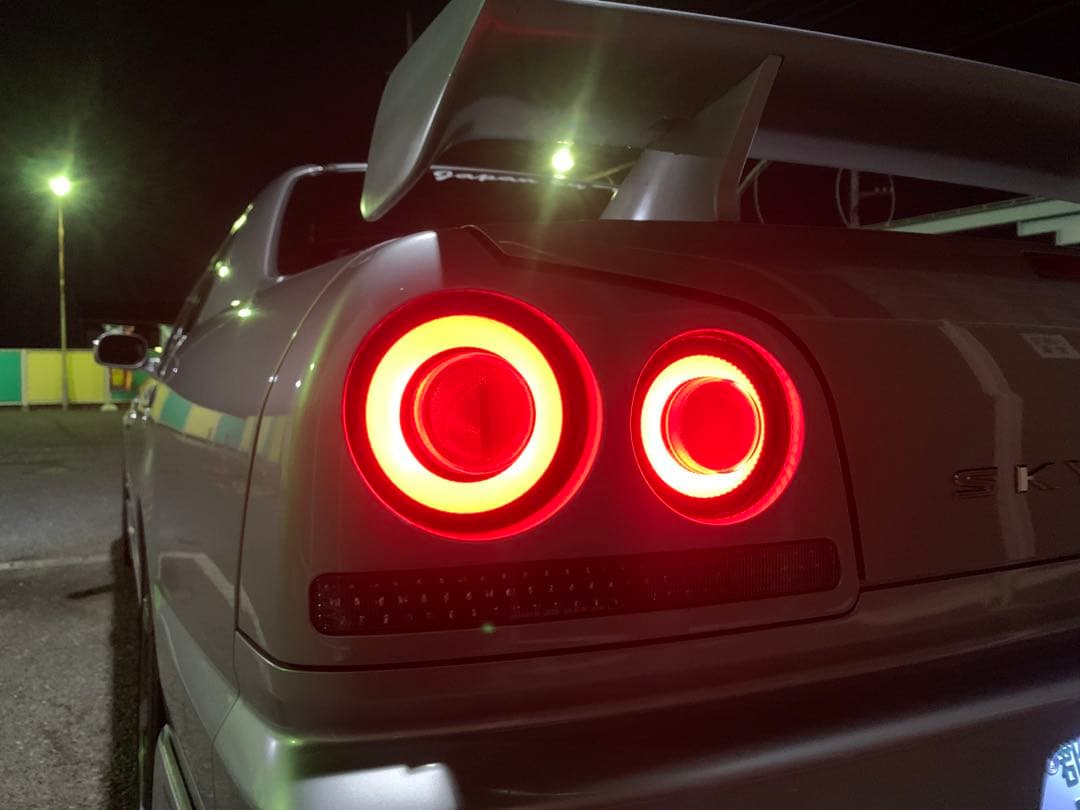 スカイライン ER34 4ドア フルLEDテールランプ R34 34 スカイラインセダン 4D 4ドア ENR34 ER34 HR34 LED