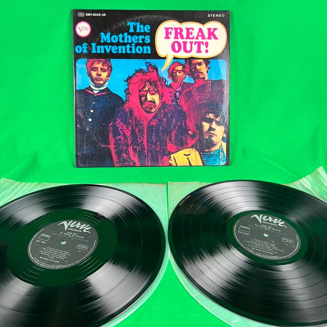 レコード　フランク ザッパ 　フリーク アウト　SMV-9045/46　国内版