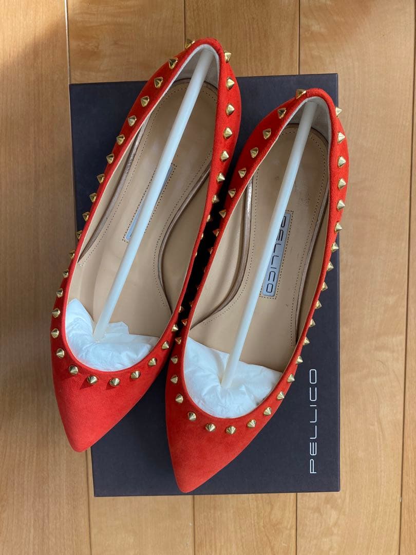 値下げしました！PELLICO スタッズフラットシューズ Exclusive Order Fair | PELLICO｜ペリーコ