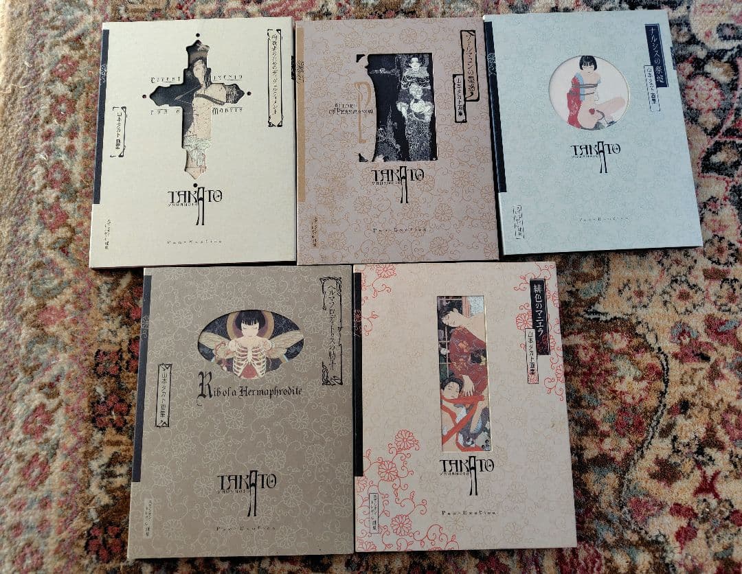 山本タカト 画集 5冊セット 1冊サイン入りTakato Yamamoto 山本タカト『ジャポネステティーク』 【サイン入り】 : ヴァニラ画廊