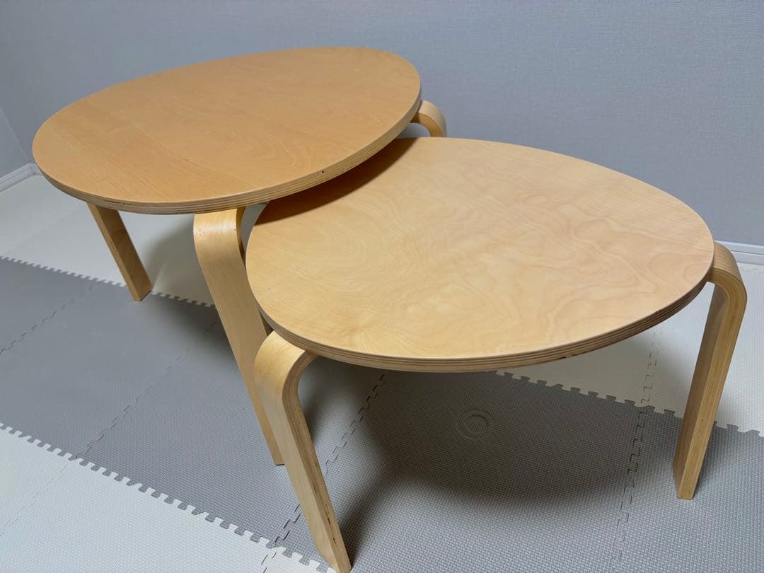 IKEA スヴァルスタ　SVALSTA ネストテーブル　2点セット イケア（IKEA） 【IKEA】SVALSTA/スヴァルスタ ネストテーブル2点