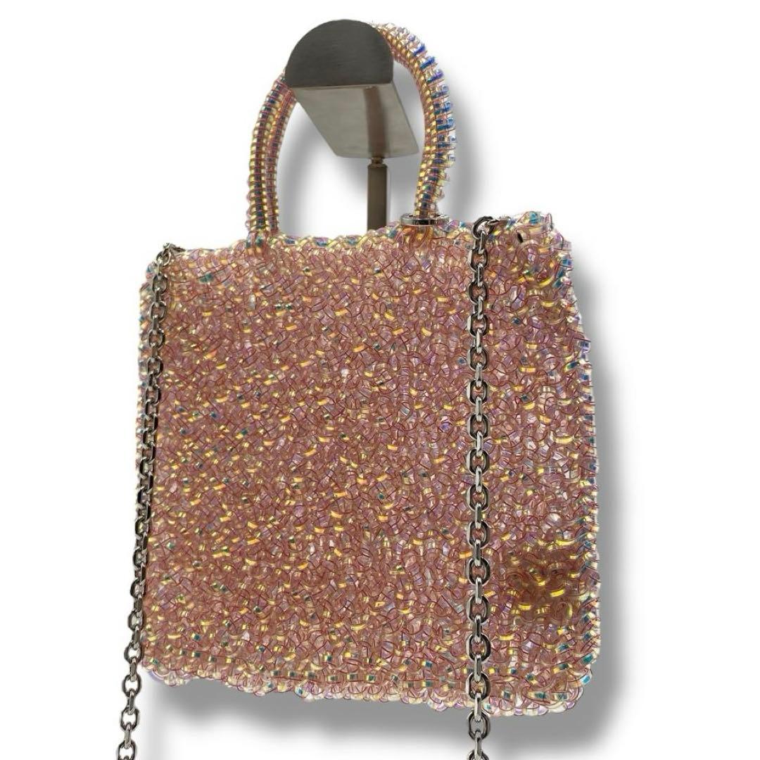 【美品】ANTEPRIMA ミニアトゥーラ ショルダーバッグ バッグ パーティ スタンダード ミニアトゥーラ/シルバーゴールド ｜ 【公式