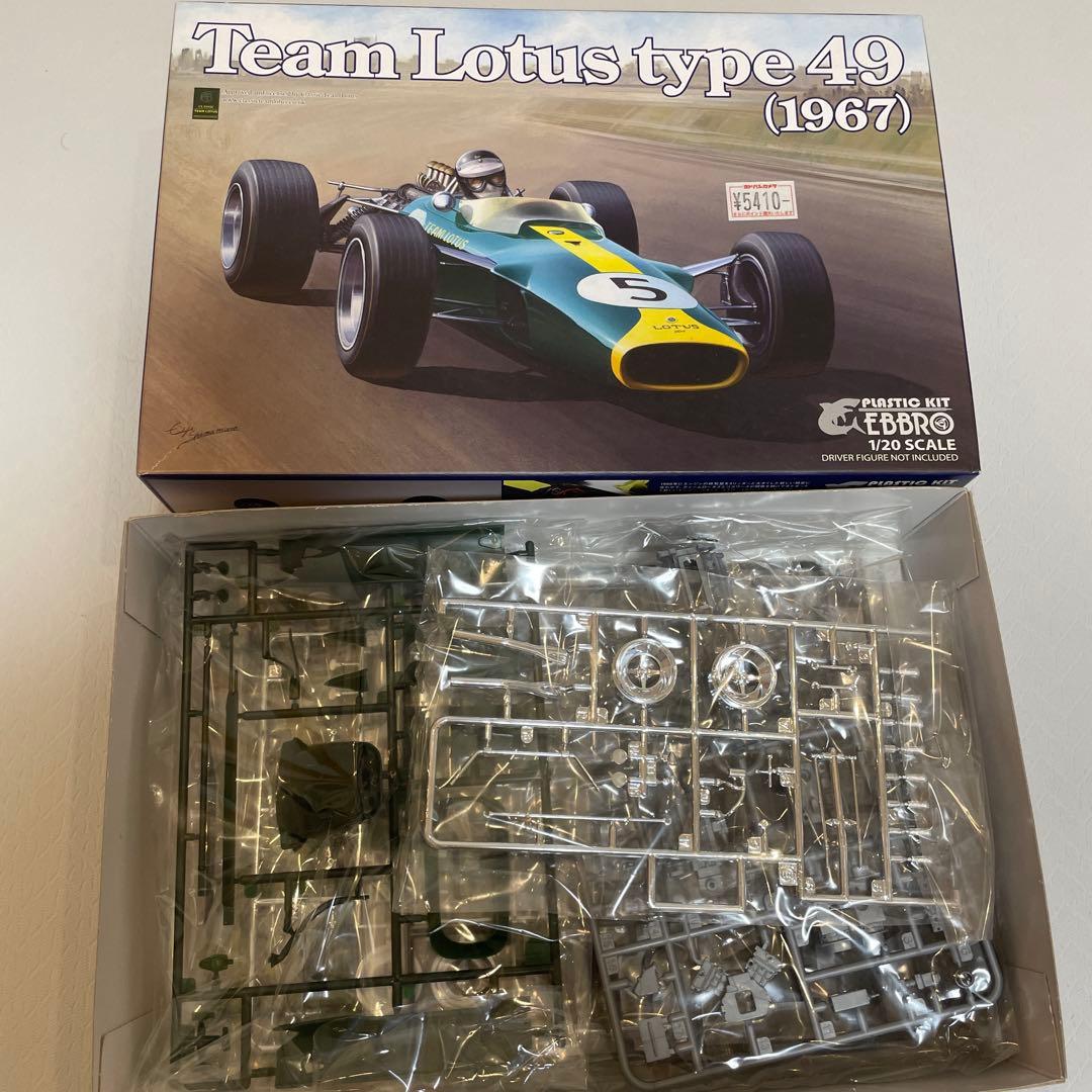 ビンテージプラモTeam Lotus type 49 '67 1/20スケール - メルカリ