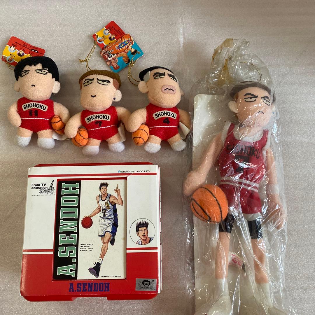 当時物　スラムダンク　グッズ　まとめ売り 当時物 スラムダンク キーホルダー 4種 まとめ売り 湘北 slam dunk