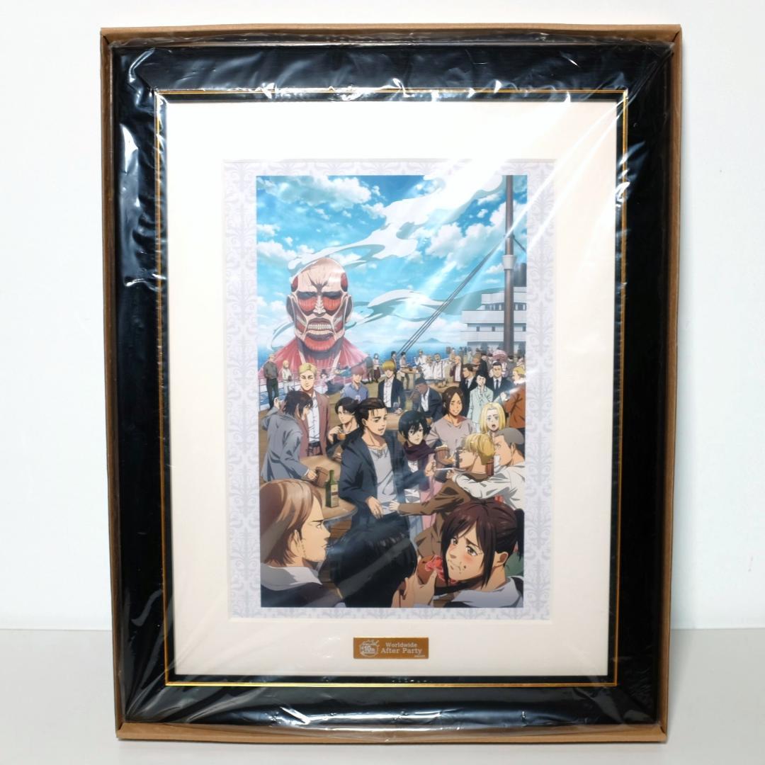 限定 進撃の巨人 ワールドワイド アフターパーティー キャラファイン 複製原画 限定 進撃の巨人 ワールドワイド アフターパーティー キャラファイン