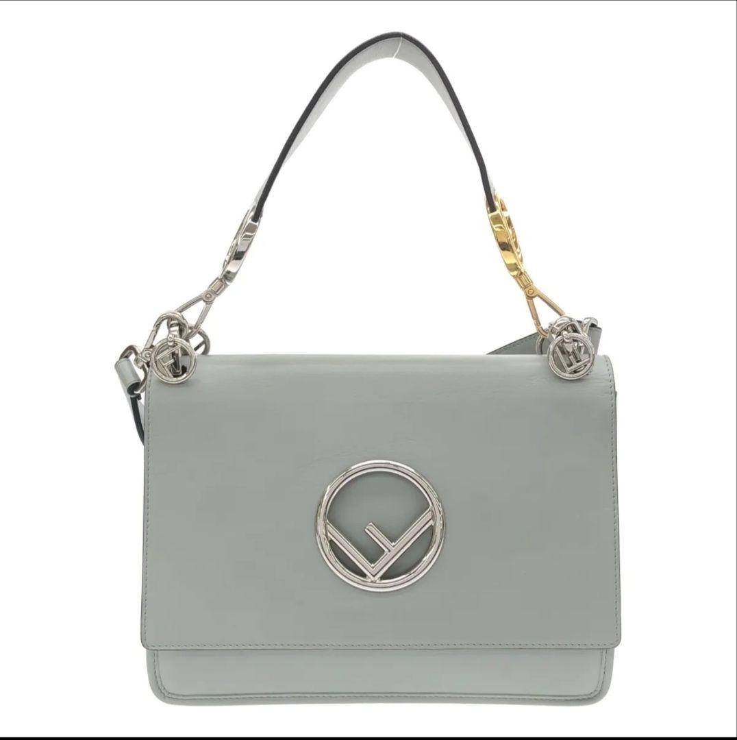 P*e様 FENDI キャナイ エフ ライトグレイ　2WAYバッグ 楽天市場】【25日0時〜24h限定ポイント5倍】 フェンディ FENDI 2WAY