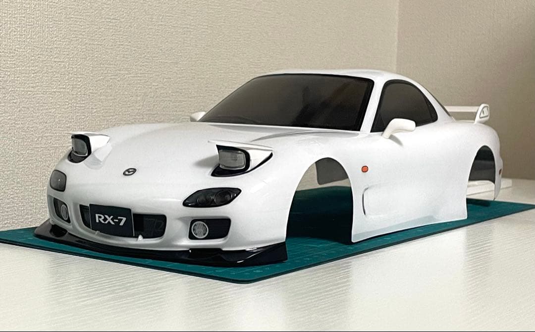 タミヤラジコンボディ　マツダRX7 タミヤ 1/10RC マツダ RX-7 FD3S TT-02Dシャーシ ドリフトスペック