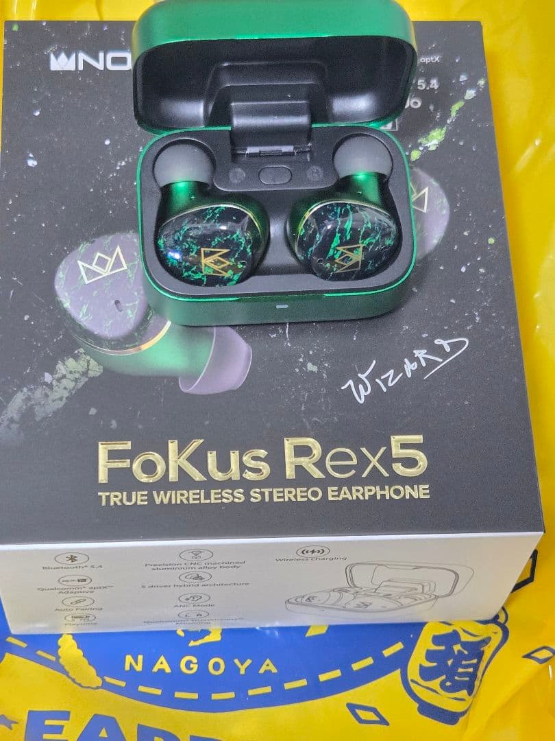 Noble Audio FoKus Rex5　おまけあり Noble Audio Noble Audio FoKus Rex5 【NBA-FOKUS-REX5】ワイヤレス