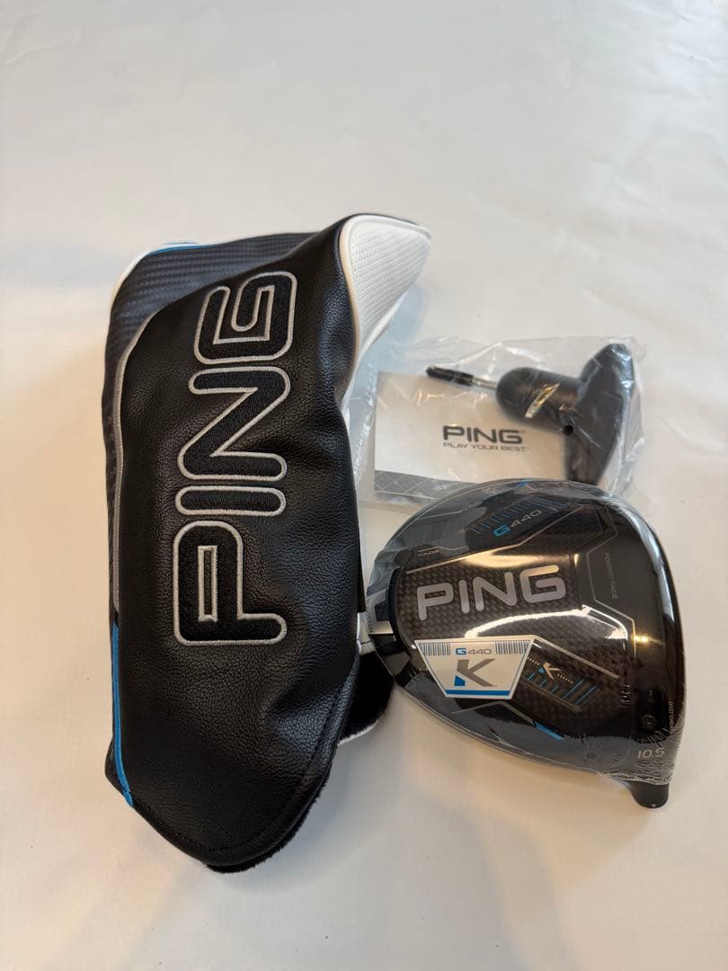 G440 k 10.5ドライバーヘッドping 新品未使用　日本仕様 ヘッド G440 k 10 5ドライバーヘッドping 新品未使用 日本仕様 ヘッド G440