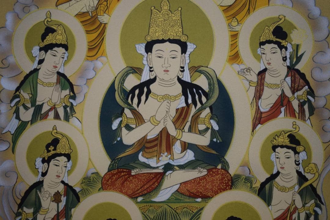 真作/寺山有慶/真言十三佛図/桐共箱付/布袋屋掛軸HH-176 掛け軸 掛軸 真言十三仏 寺山有慶 (真作・新品) : 掛け軸の専門店 香遊