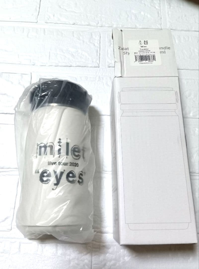 新品 milet タンブラー Live Tour 2020 eyes ボトル milet live tour 2020 “eyes”グッズ受注受付開始！ | milet | ソニー
