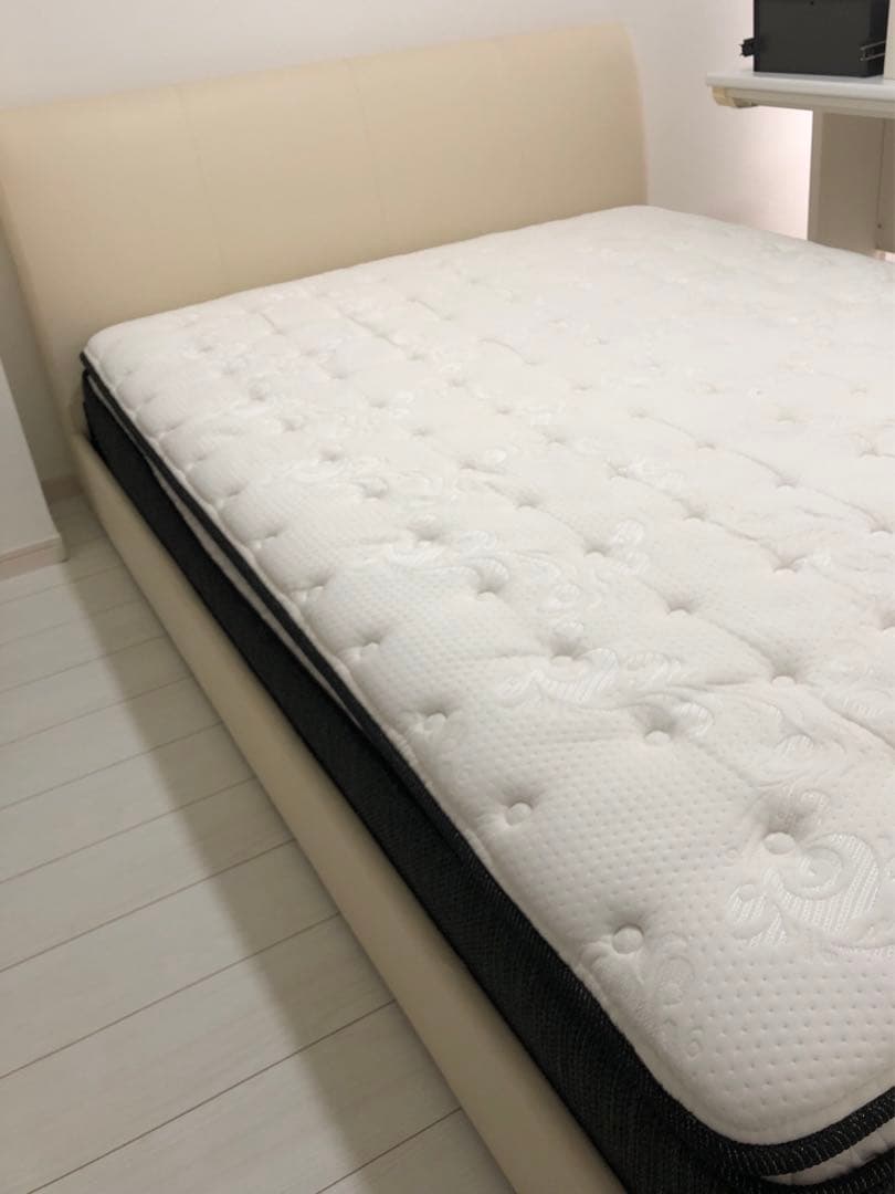 【セット販売】ニトリ ダブルサイズのベッドフレームとマットレス ダブルベッドフレーム(キエンザ LBR) | ニトリネット【公式】 家具