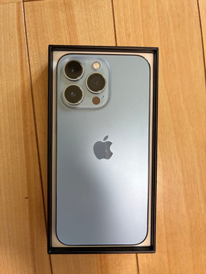 【極美品】Apple iPhone 13 Pro シエラブルー256GB 89% 超美品 iPhone 13 Pro 256GB シエラブルー 箱あり iPhone 13 Pro Max