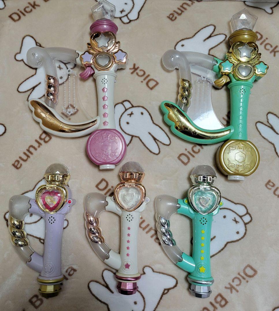 アイドルタイムプリパラ アイドルタイムマイク、ハープ まとめ売り プリパラ アイドルタイム マイク ハープ まとめ売り ゆい ファルル