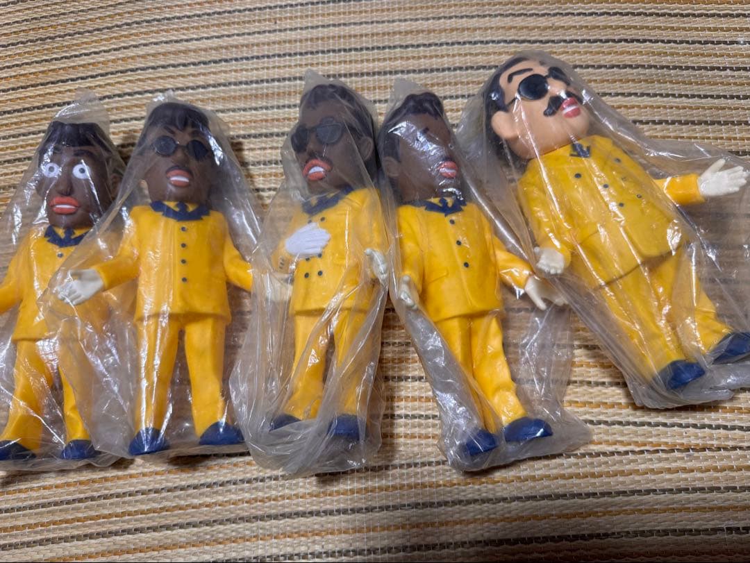 ラッツ&スター シャネルズ フィギュア フィギュア《ラッツ＆スター / シャネルズ》5体セット / ソフビ - 中古