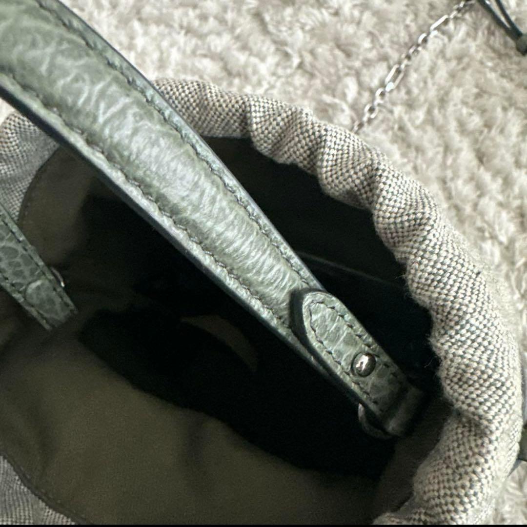 一度使用のみ/メゾン マルジェラショルダーバッグ 5AC バケットバッグ