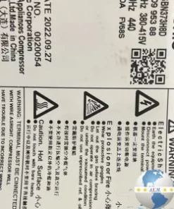 Máy Nén Panasonic C-SBN373H8D Công Suất 5HP Môi Chất Lạnh R410A