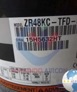 Máy Nén ZR48KC-TFD-522 Và Máy Nén ZR48KCE-TFD-522 Sẵn